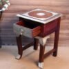 79e2ddbb-5fc8-4974-8f58-f9a3bd3a6653.jpg Wooden Bedside Table Brass
