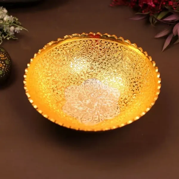 Gold Bowl Single 8 Inch